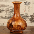 Fashion Design Carved Natural Durable Wooden Vase